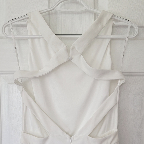 Lulus Confident Entrance Ivory Backless Wide-Leg Jumpsuit w/CrissCross Back - Picture 5 of 6